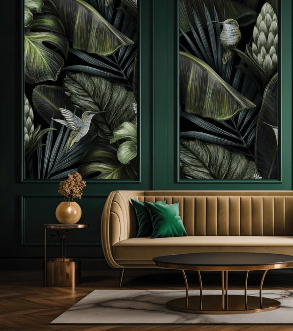 Papier peint Botanical bliss