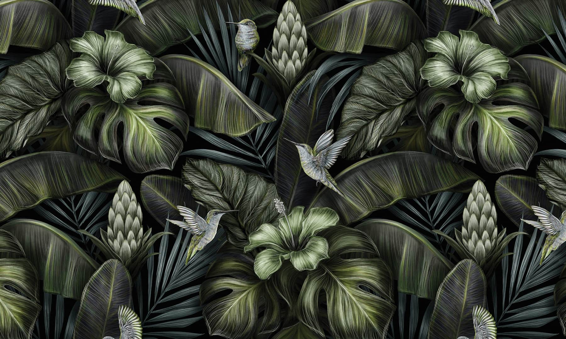 Botanical bliss 2 wallpaper