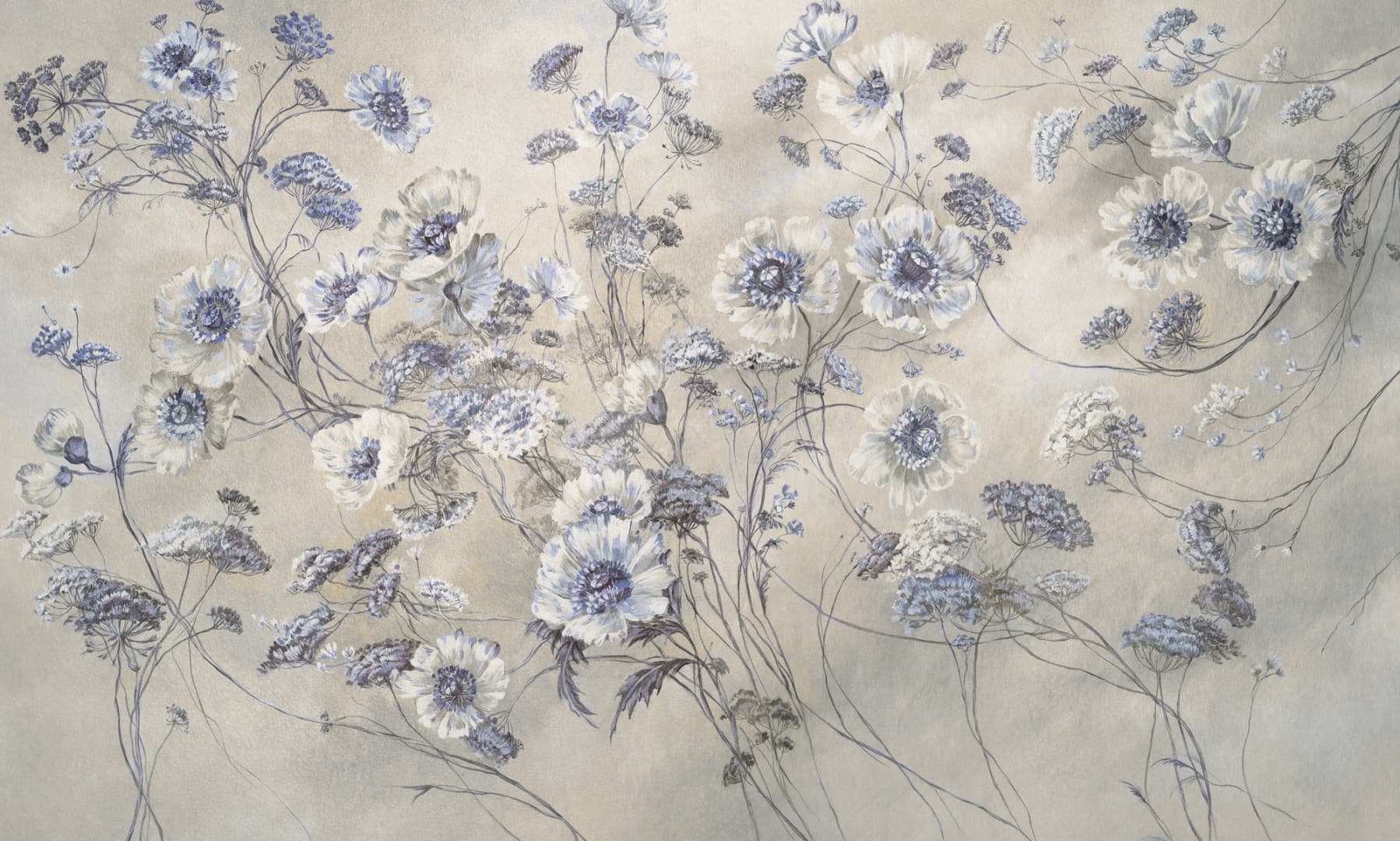 Papier peint Floral whimsy 2 – Rauv