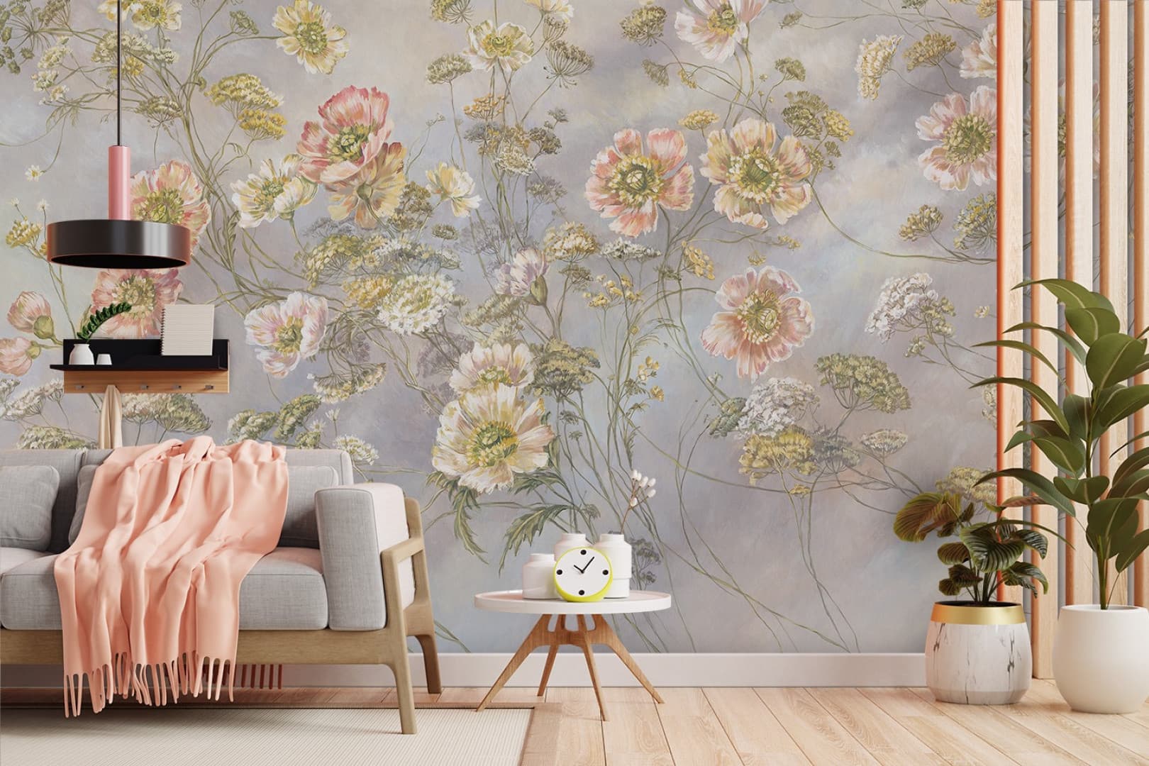 Papier peint Floral whimsy 2 4