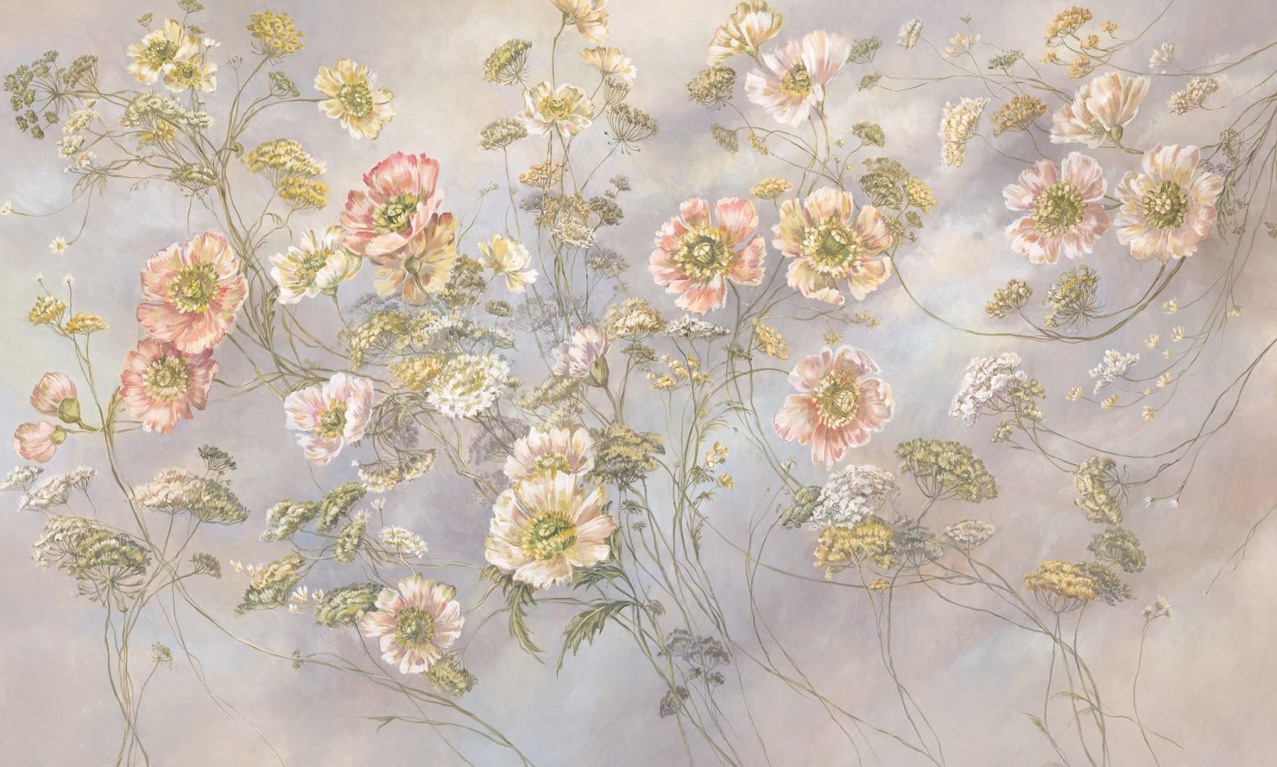 Papier peint Floral whimsy 2 4 – Rauv