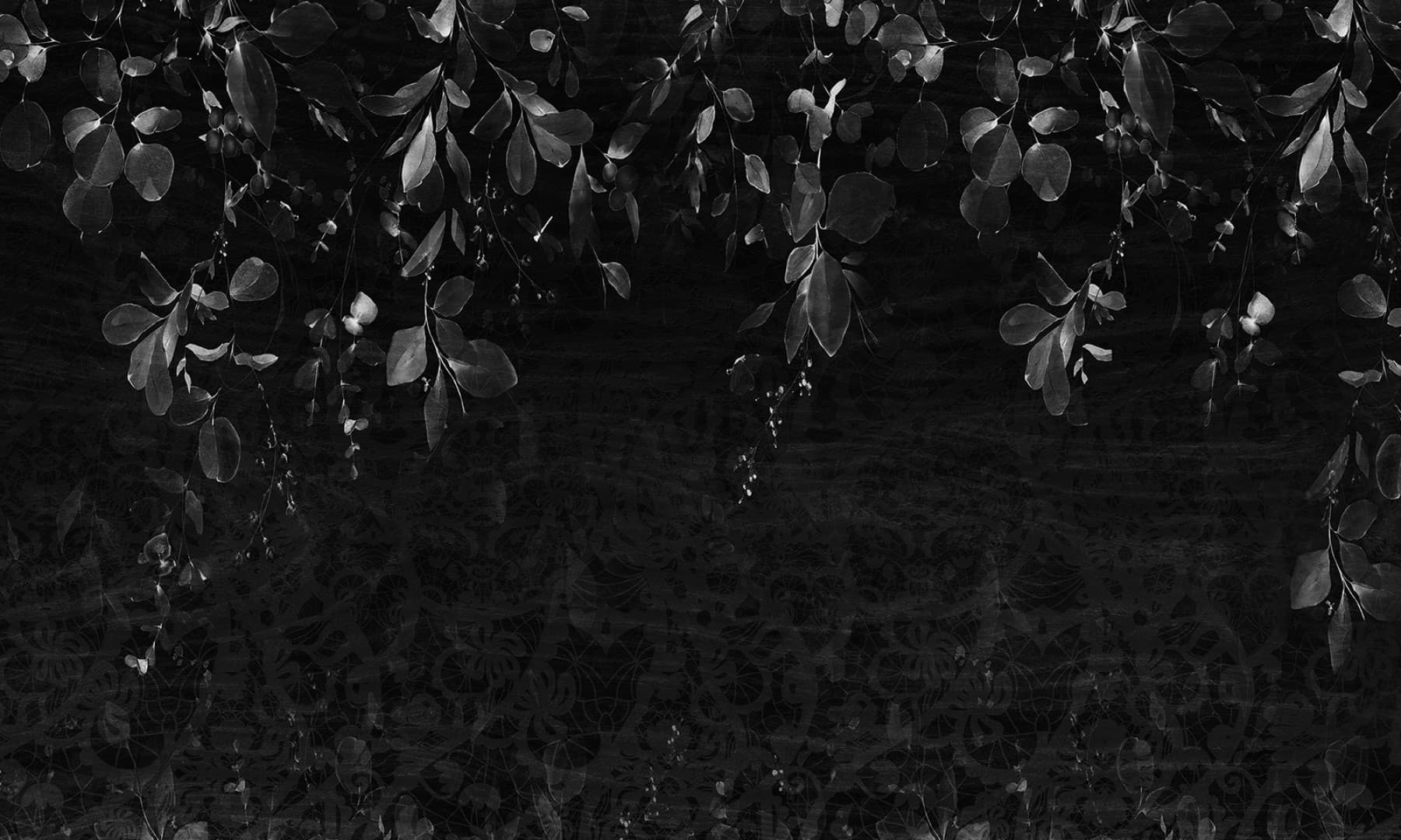 Papier peint Hanging leaves