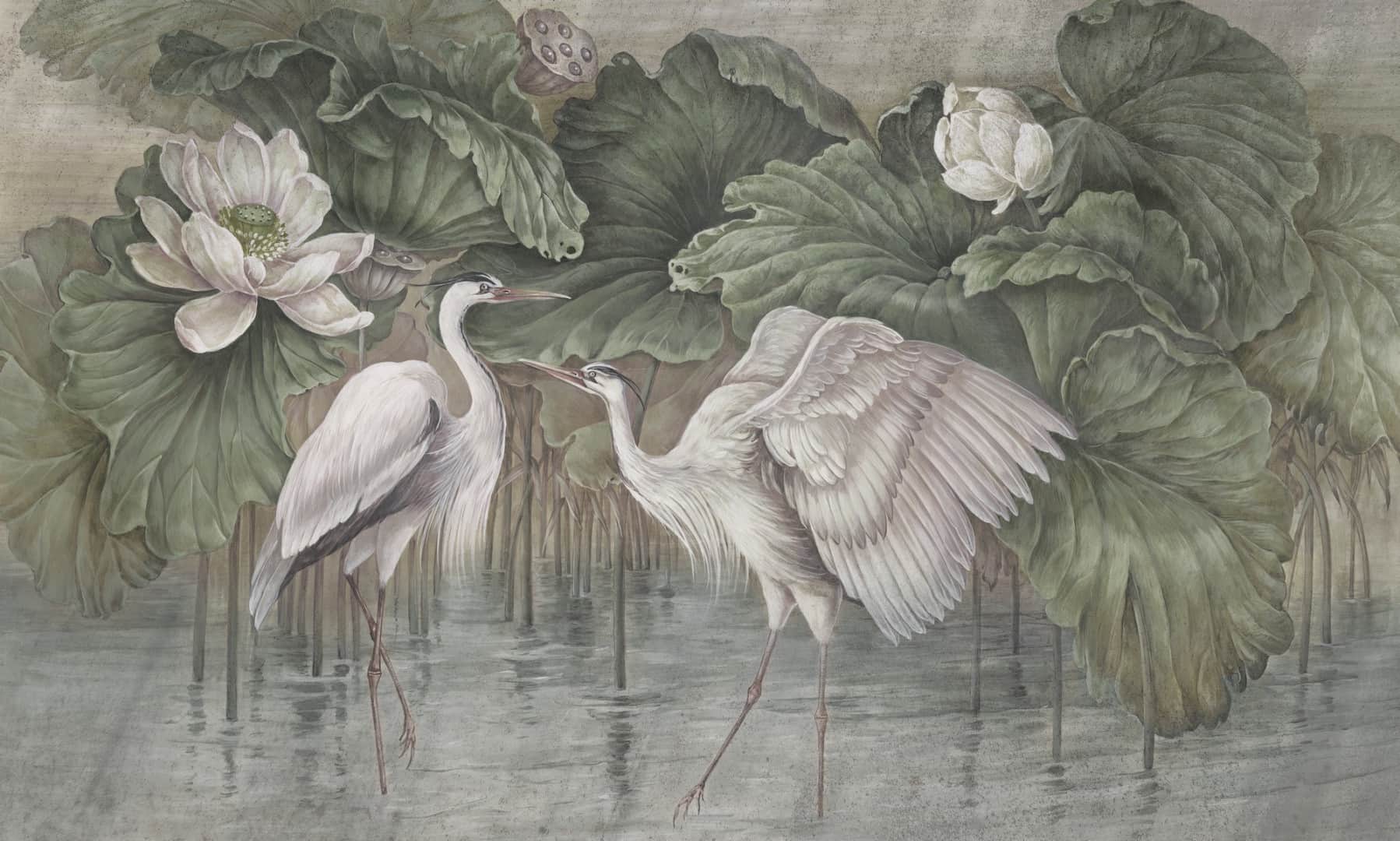 Papier peint Heron haze 3 – Rauv