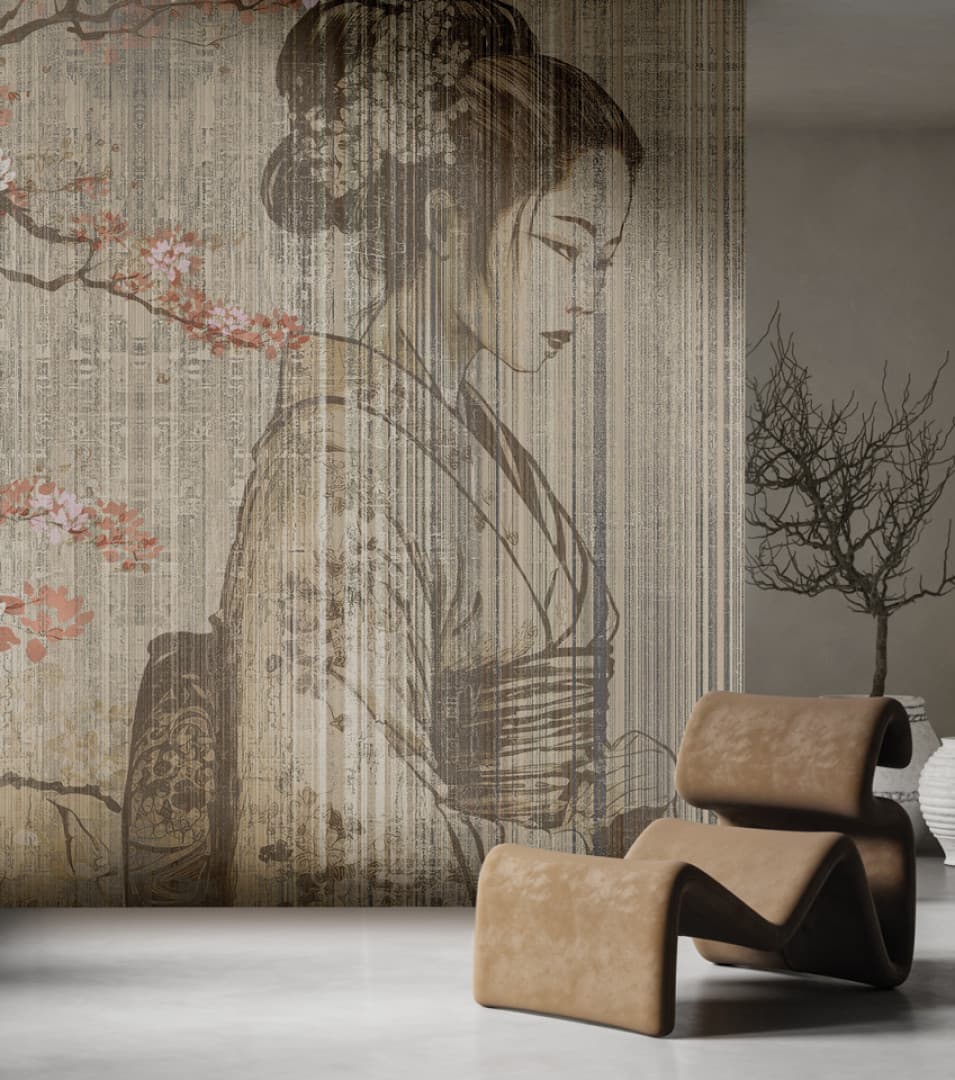 Papier peint Japanese cherry tree