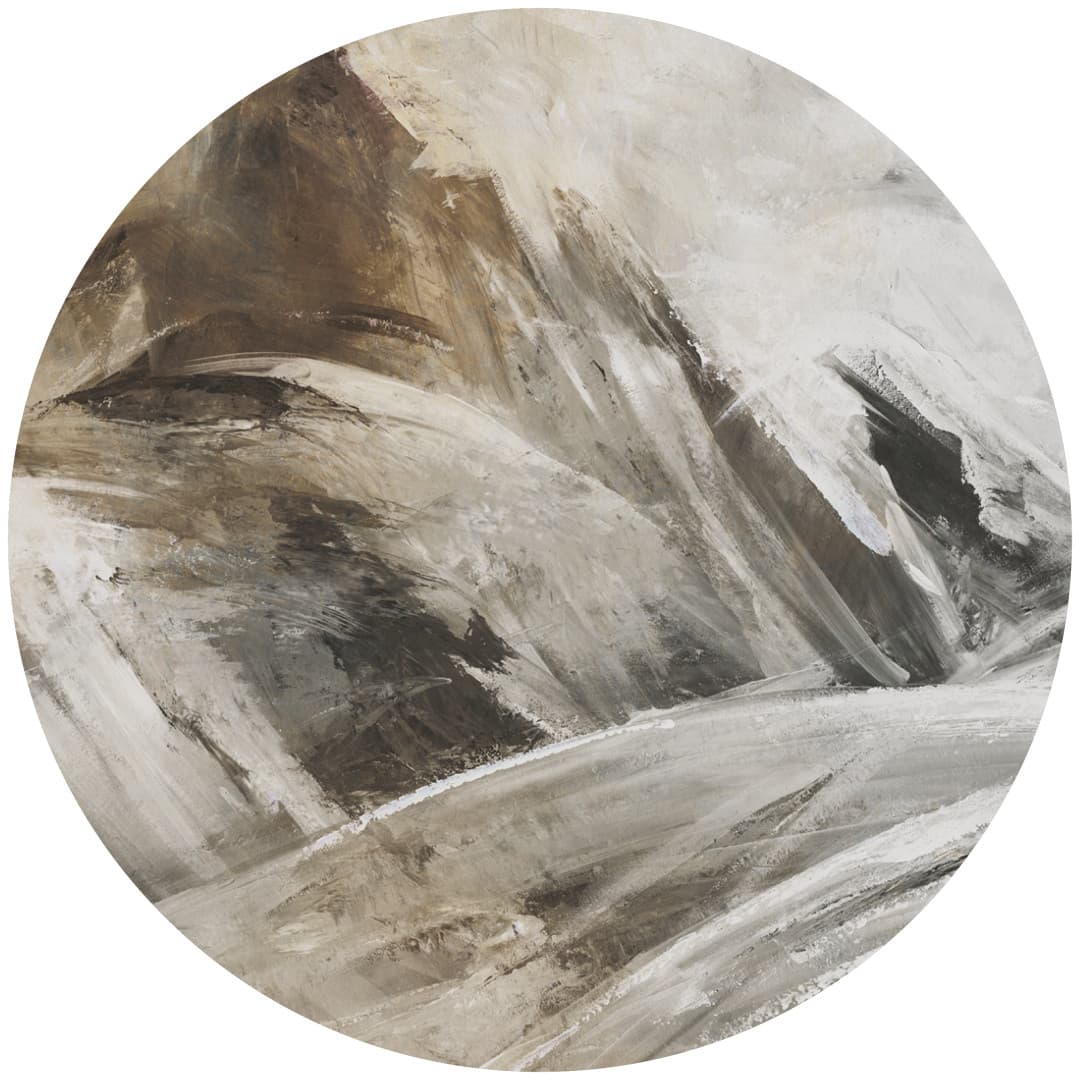 Papier peint cercle Unearthly Summit – Rauv