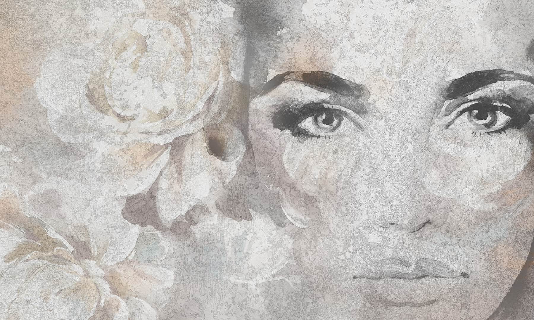 Nature's face wallpaper