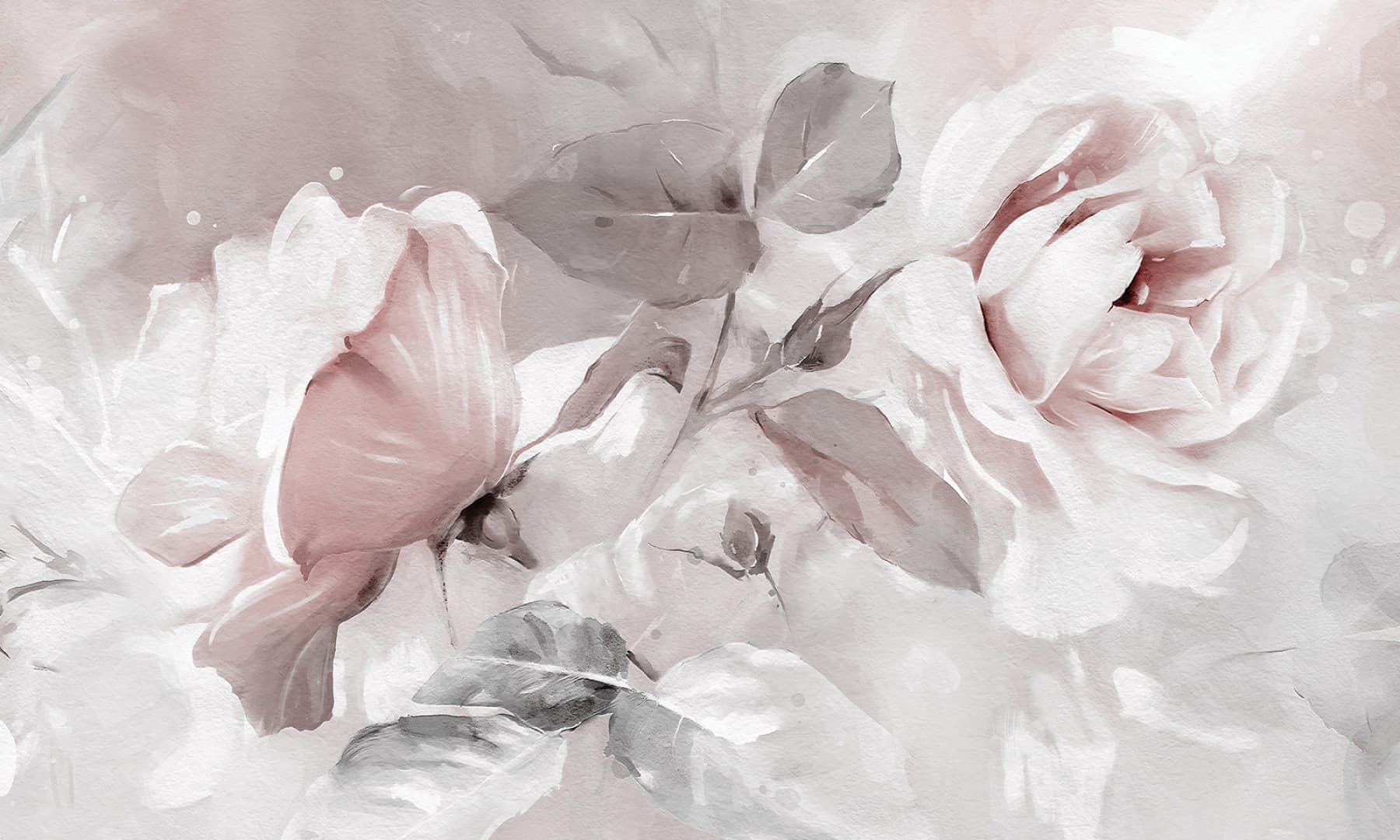 Papier peint Powdery rose 2
