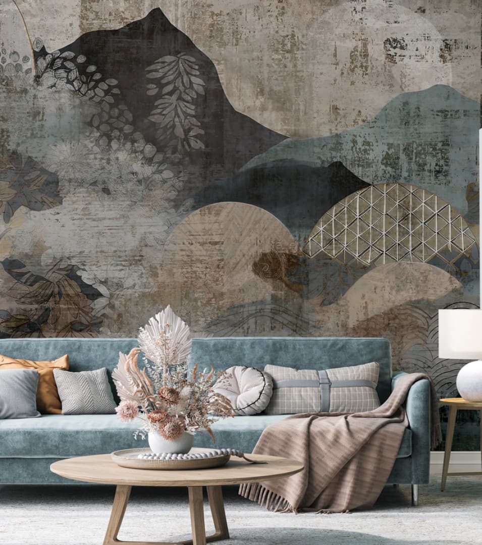 Papier peint Rustic reverie