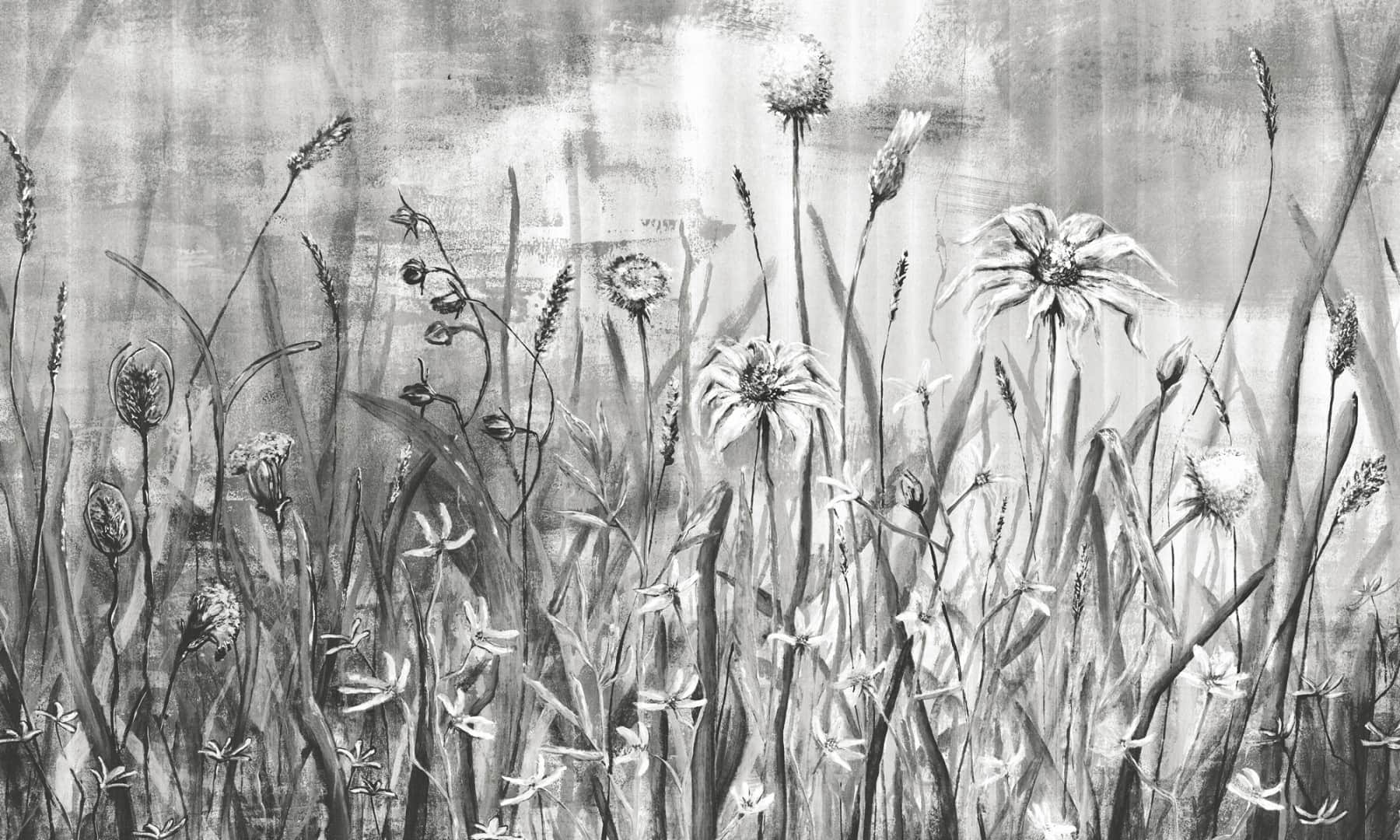 Papier peint Cold Flowers – Rauv