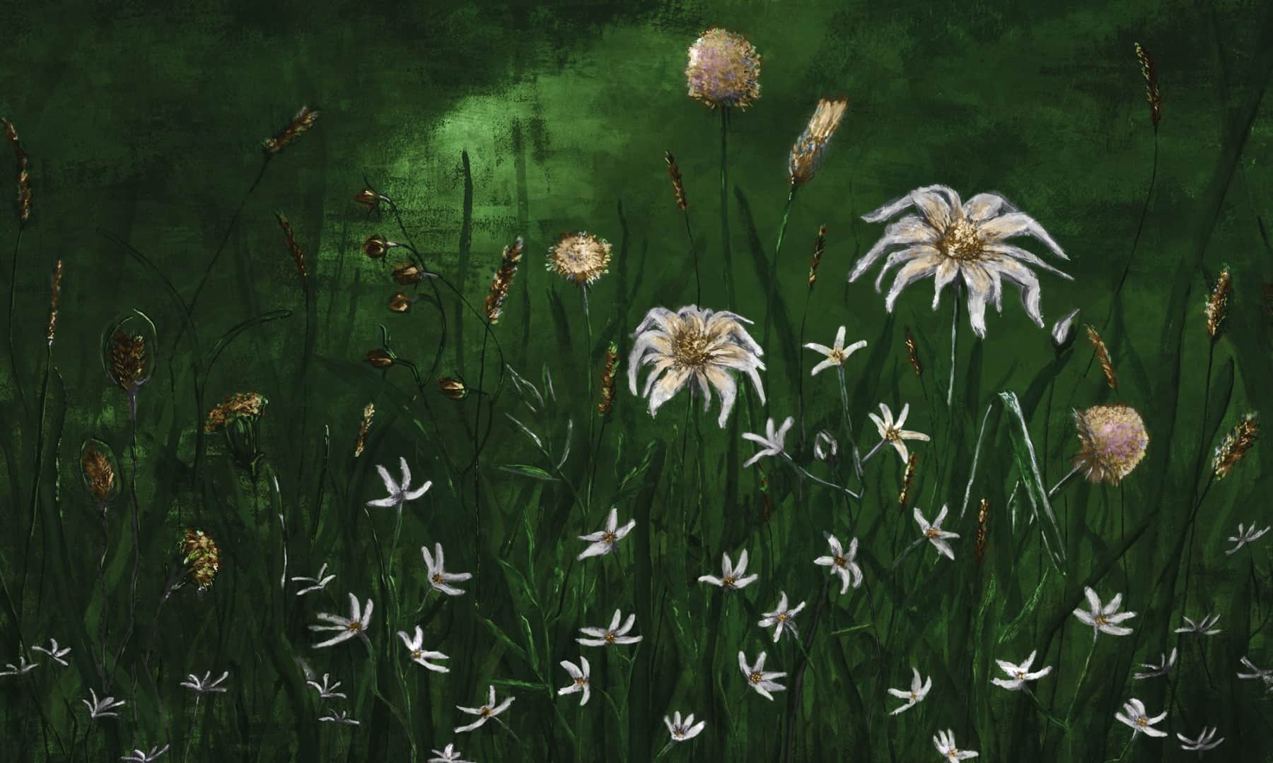 Papier peint Cold Flowers 4 – Rauv