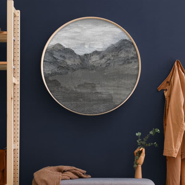 Papier peint cercle Bulky Peaks