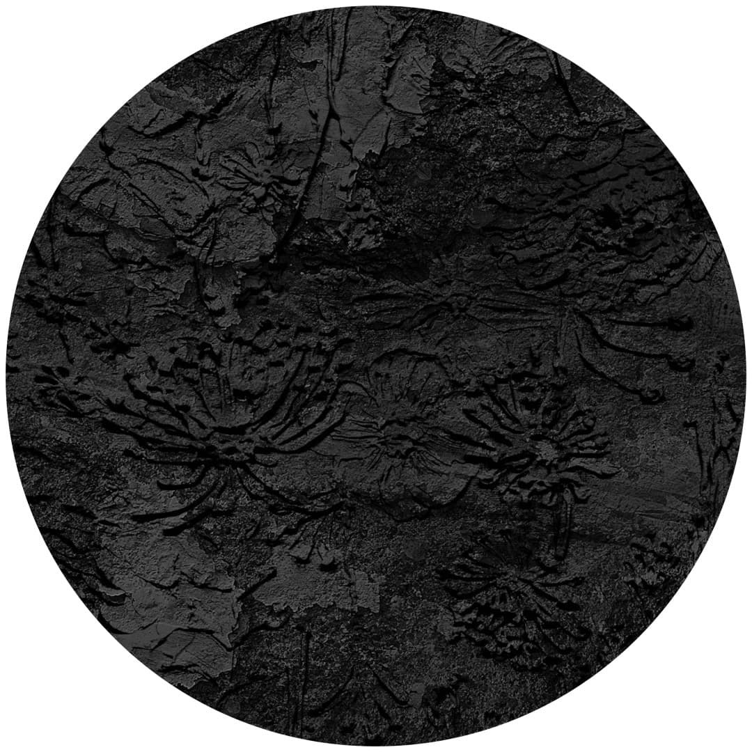 Papier peint cercle Carbon Haze – Rauv