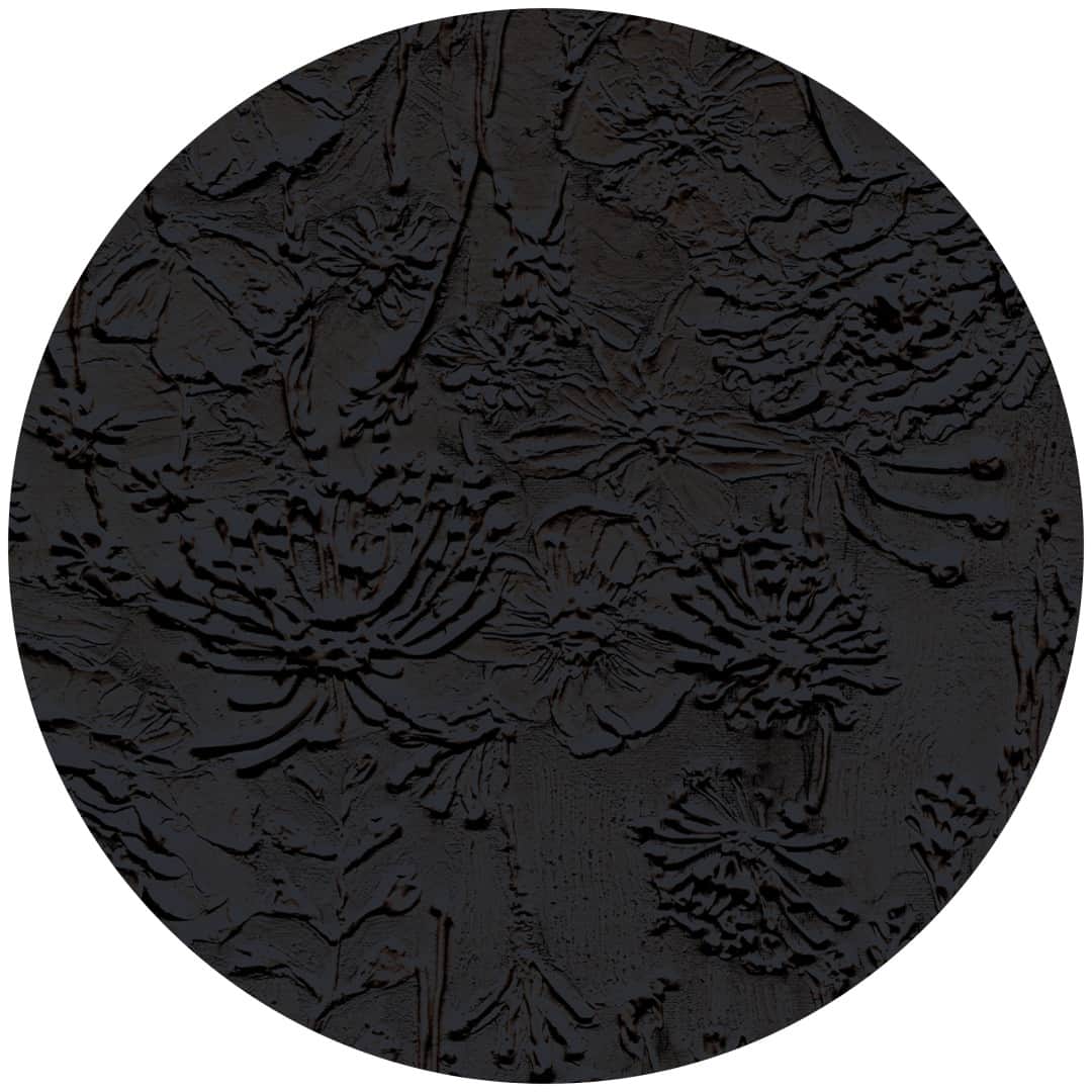 Papier peint cercle Carbon Haze 2 – Rauv