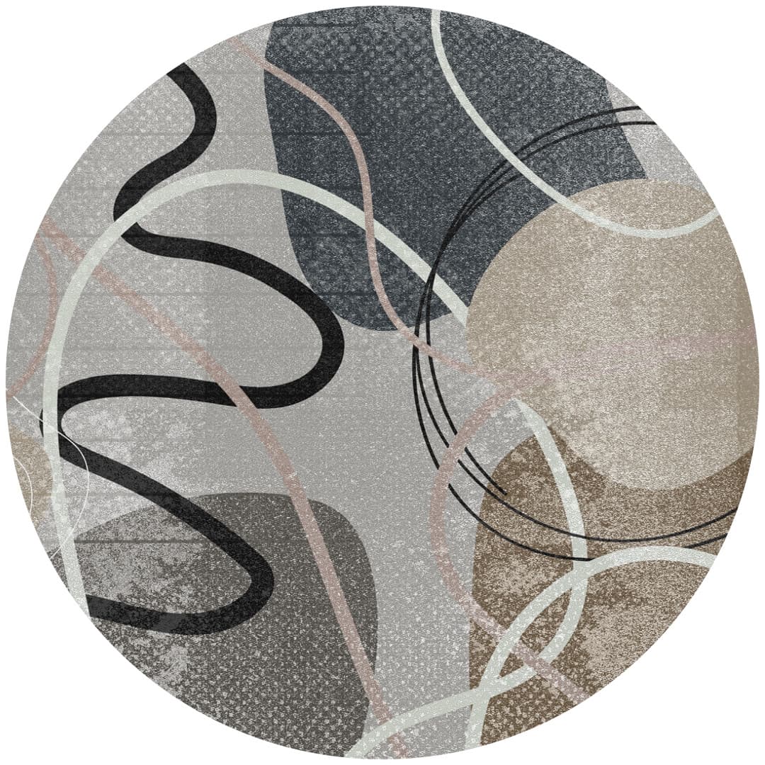 Papier peint cercle Fade Signal – Rauv