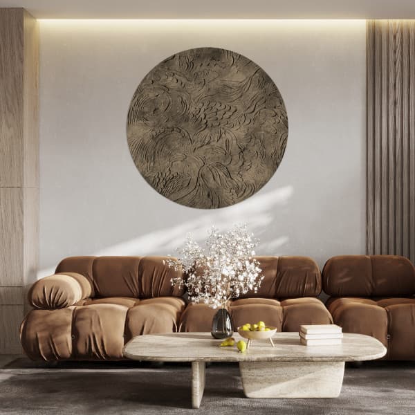 Papier peint cercle Fayla Form