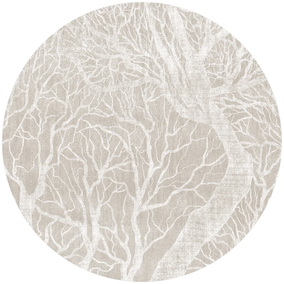 Papier peint cercle Frozen Canopy – Rauv