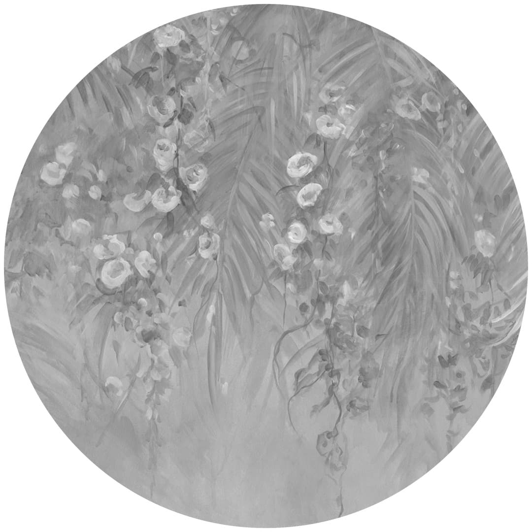 Papier peint cercle Hanging Garden – Rauv