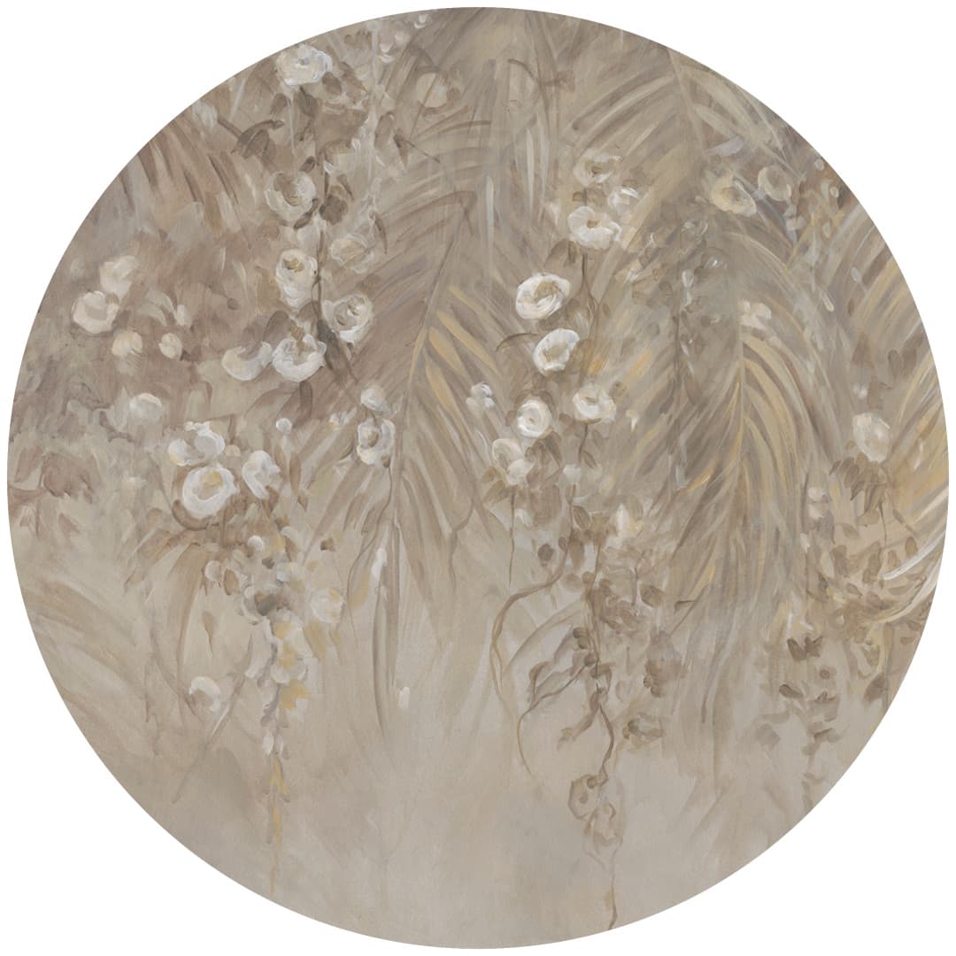 Papier peint cercle Hanging Garden 3 – Rauv