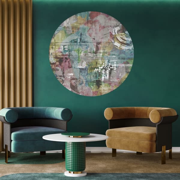 Papier peint cercle Loft Style 3