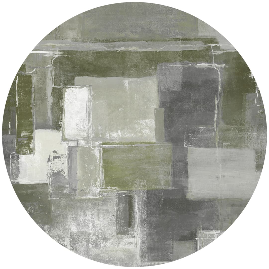 Papier peint cercle Memory Frame 2 – Rauv