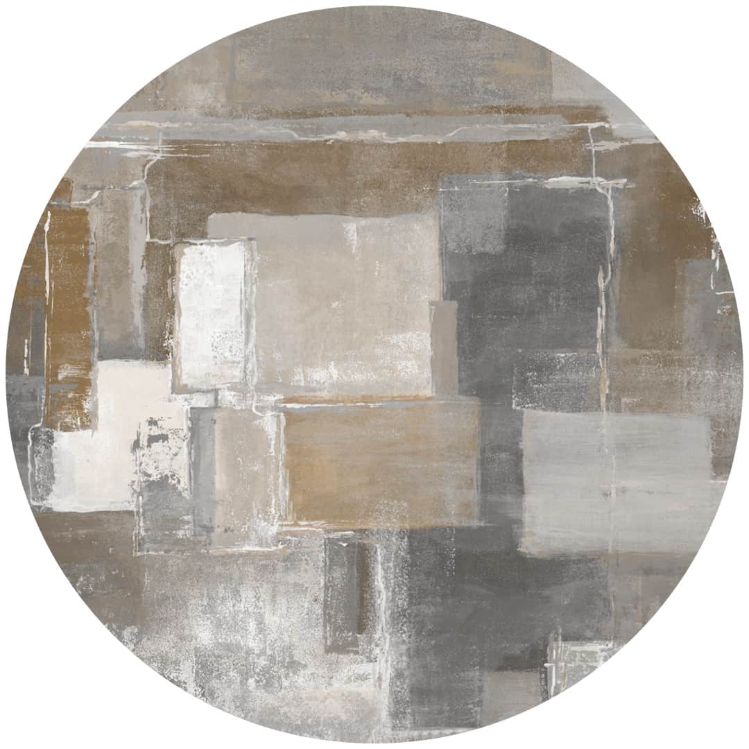 Papier peint cercle Memory Frame 3 – Rauv