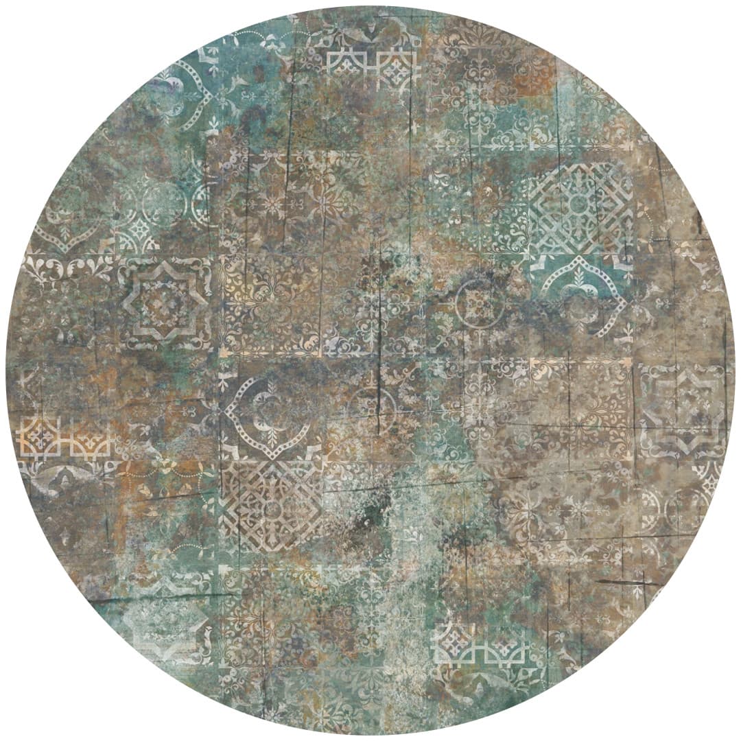Papier peint cercle Mosaic Dream – Rauv