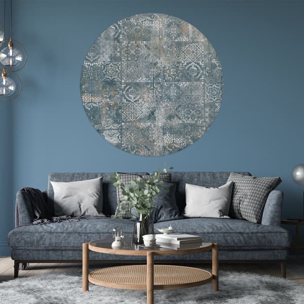 Papier peint cercle Mosaic Dream 2