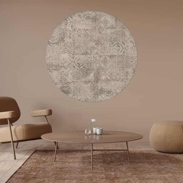 Papier peint cercle Mosaic Dream 3