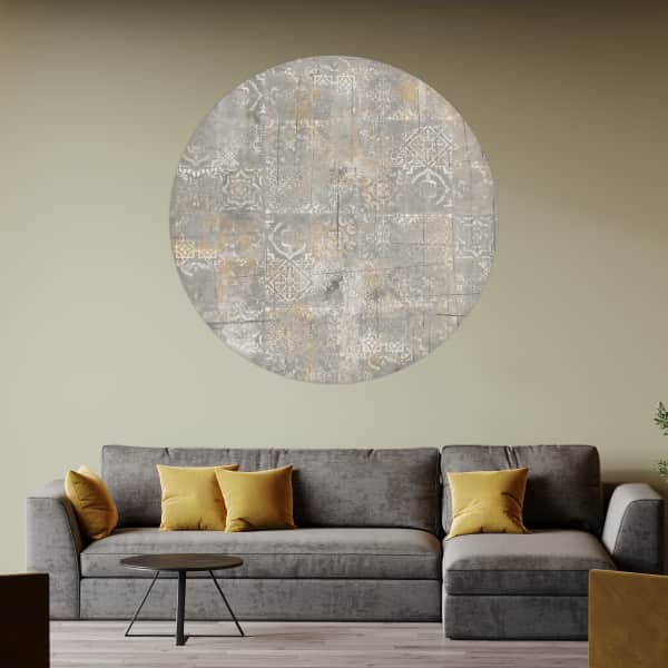 Papier peint cercle Mosaic Dream 4