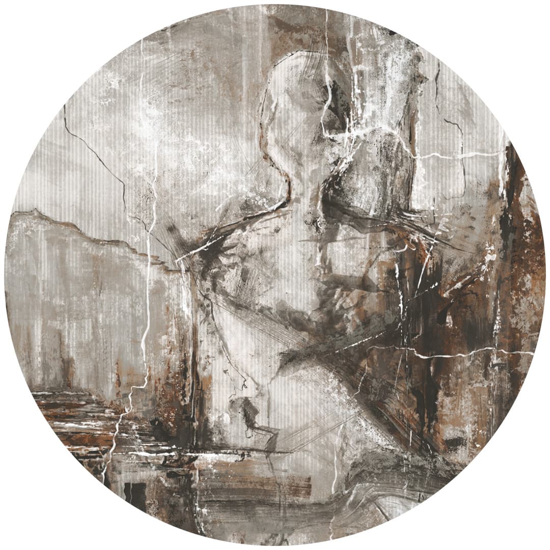 Papier peint cercle Musked Skin – Rauv