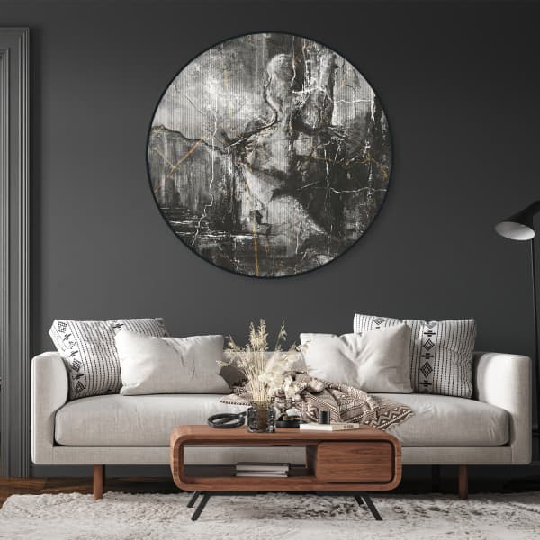 Papier peint cercle Musked Skin 3