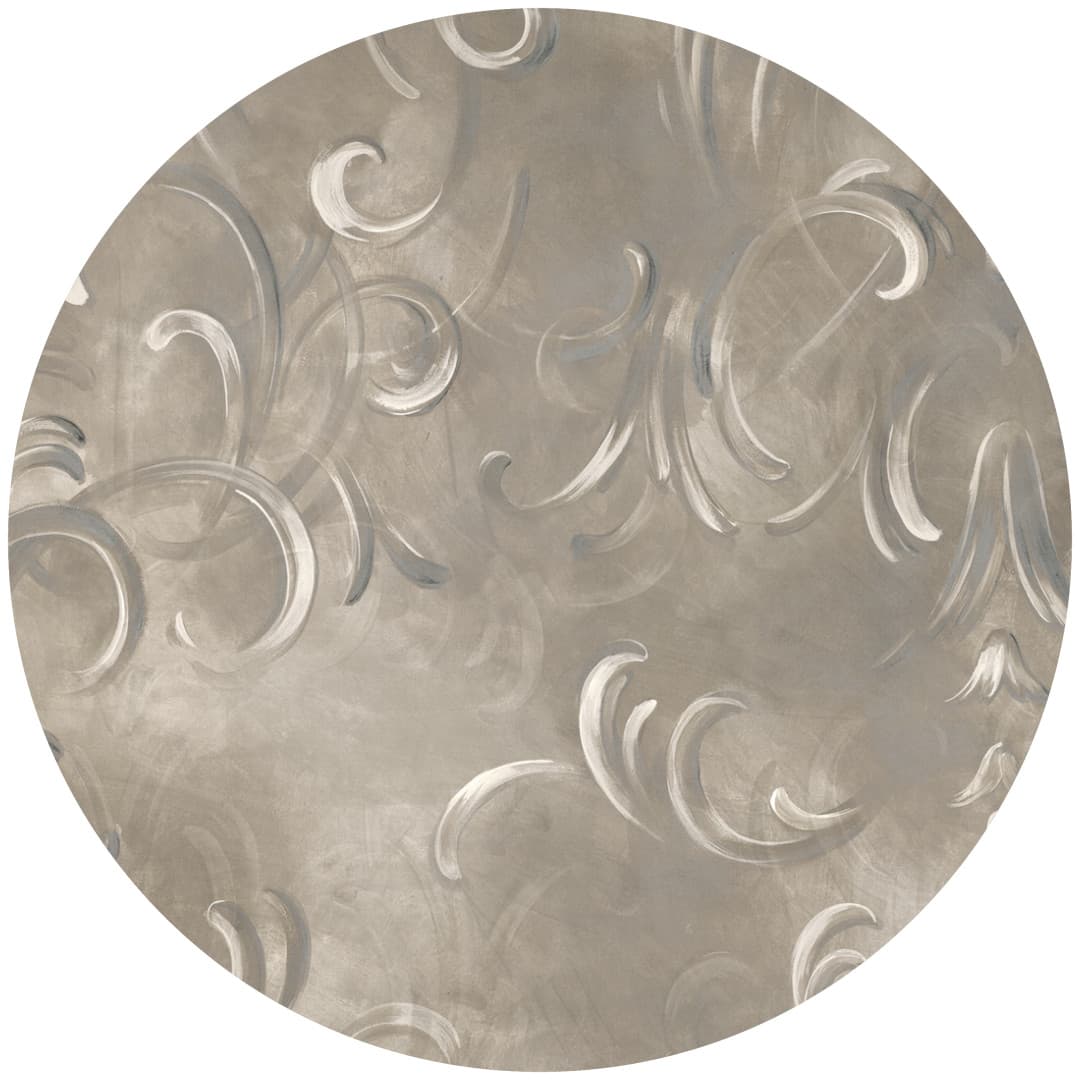 Papier peint cercle Old Ornaments 2 – Rauv