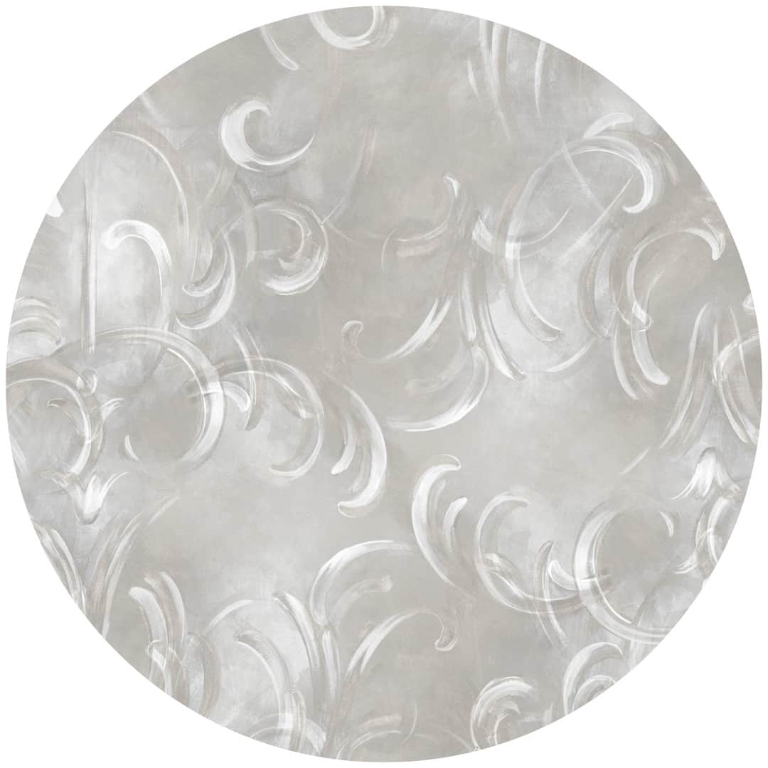 Papier peint cercle Old Ornaments 3 – Rauv