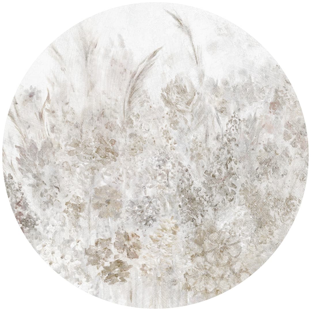 Papier peint cercle Passion Flowers 3 – Rauv