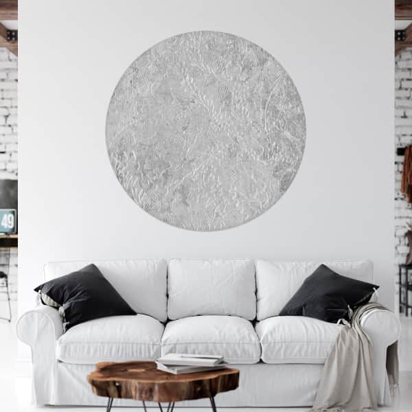 Papier peint cercle Silent Flow 2