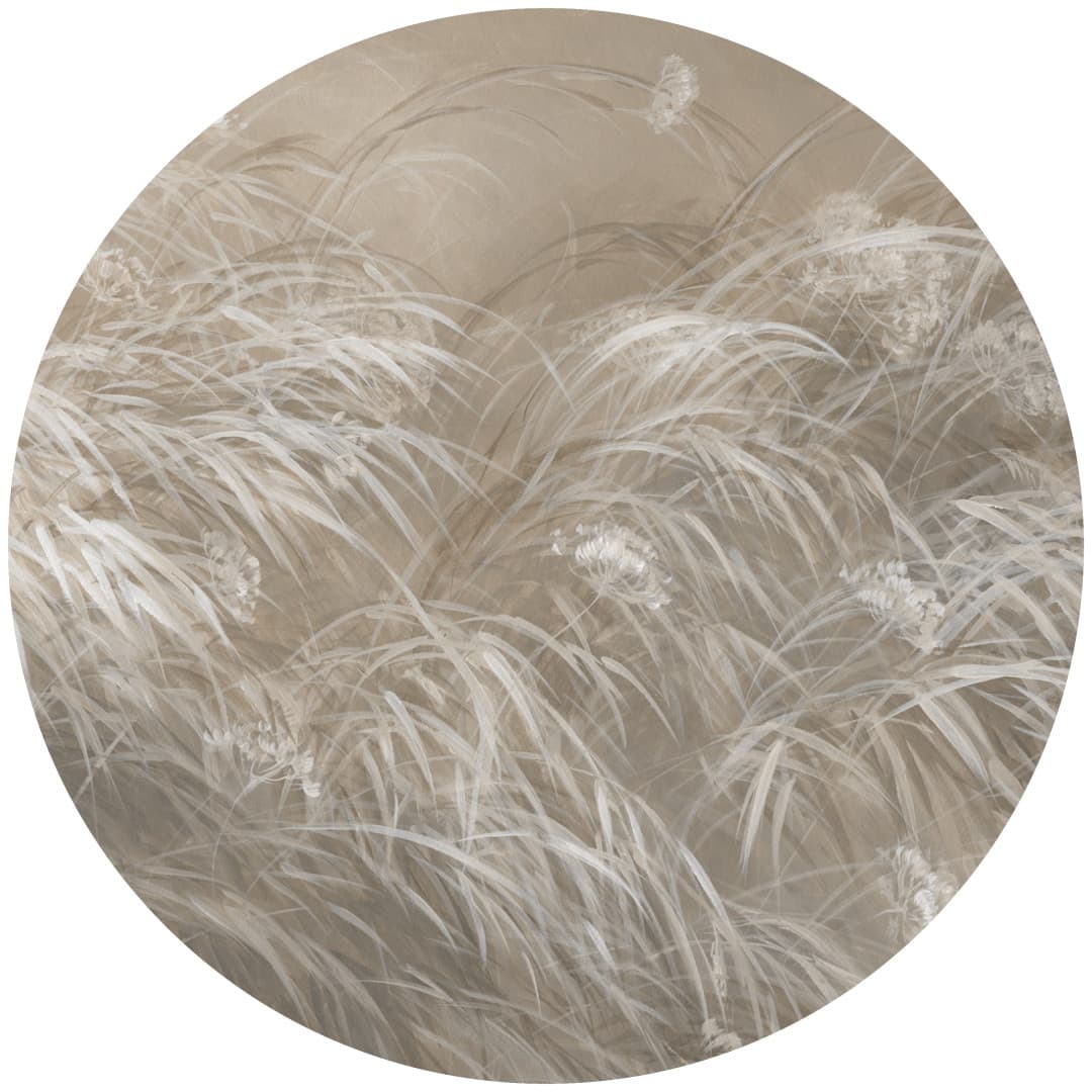Papier peint cercle Soft Rattle – Rauv