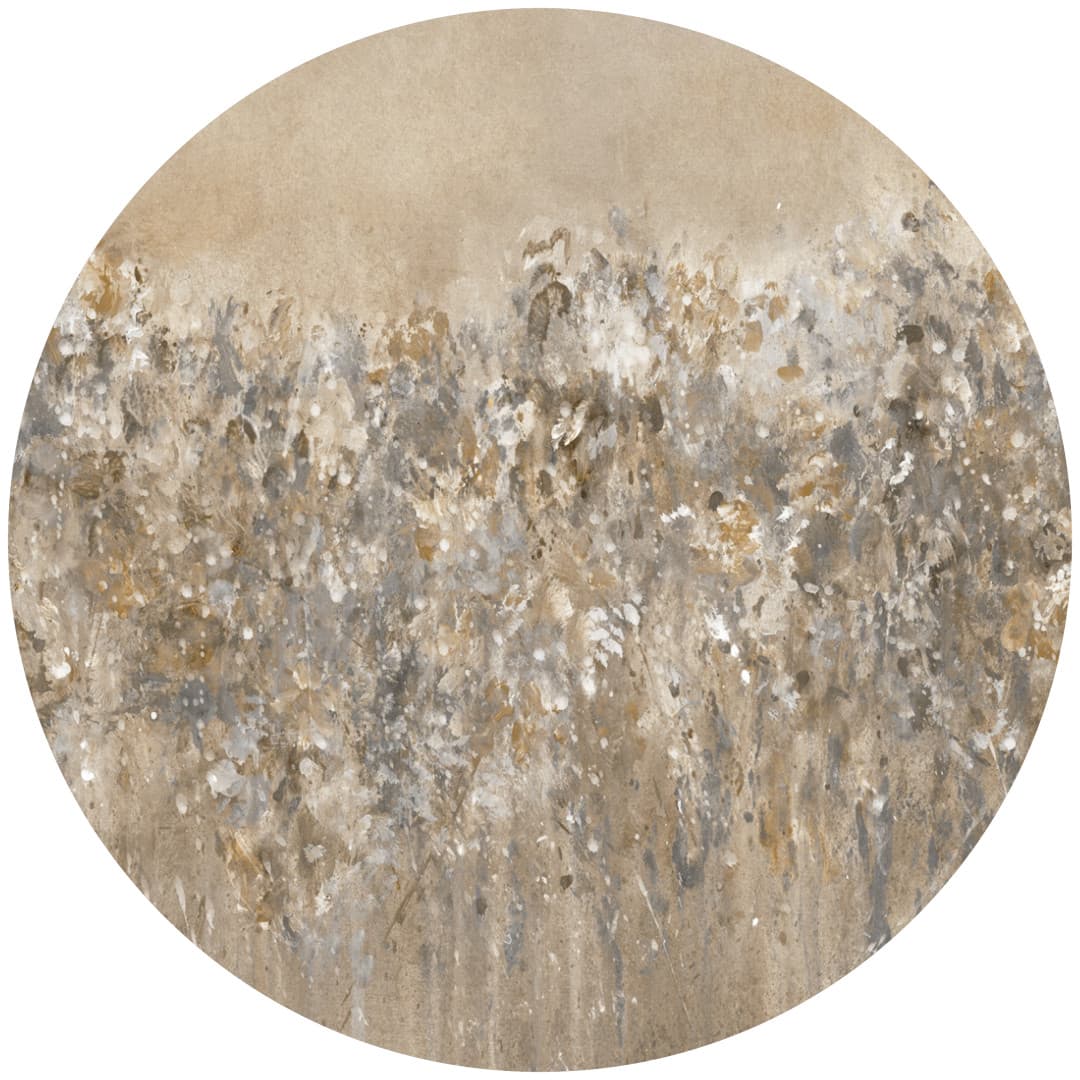 Papier peint cercle Spring Chaplet 2 – Rauv