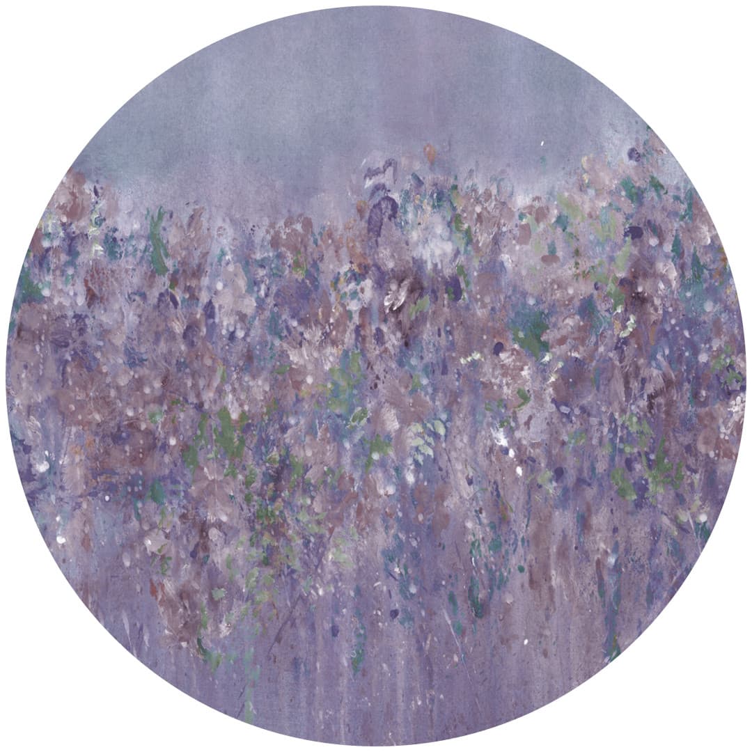 Papier peint cercle Spring Chaplet 3 – Rauv