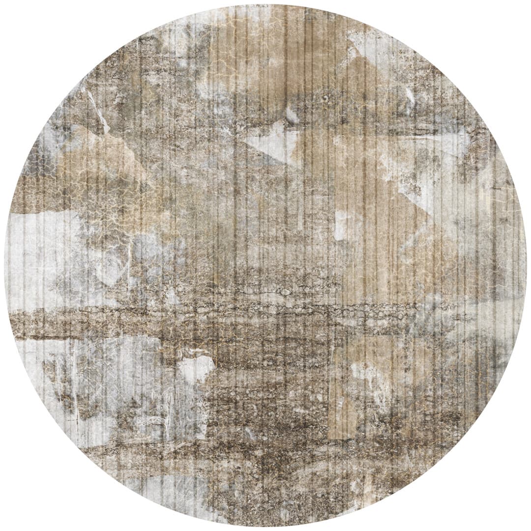 Papier peint cercle Stone Pulse 3 – Rauv