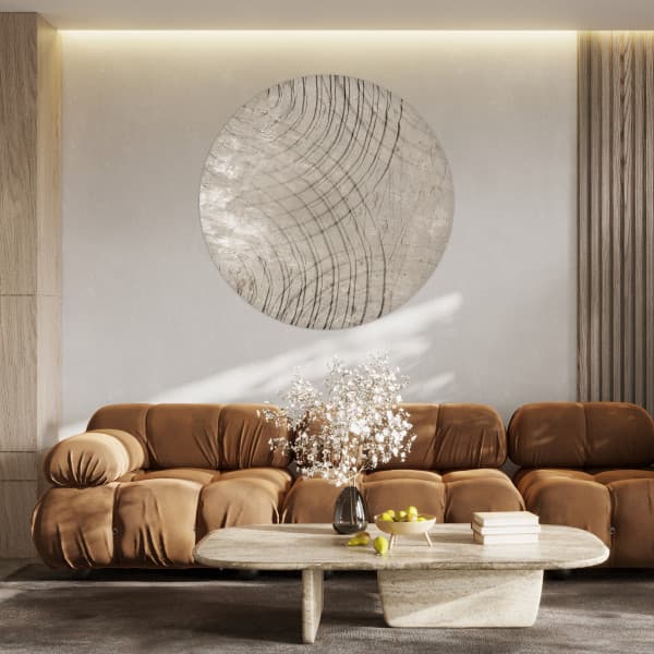 Papier peint cercle Stone Tales
