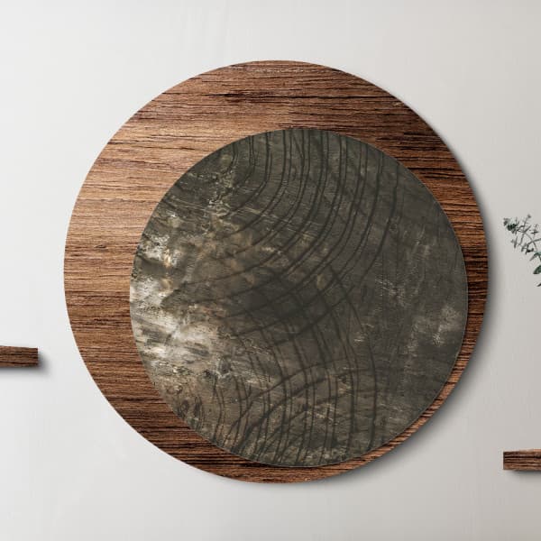 Papier peint cercle Stone Tales 2