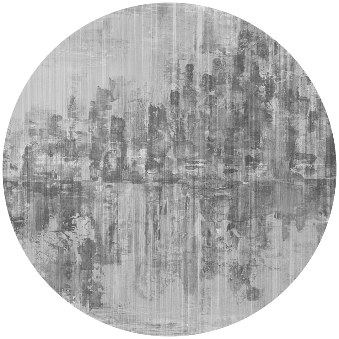Papier peint cercle Urban Layer – Rauv