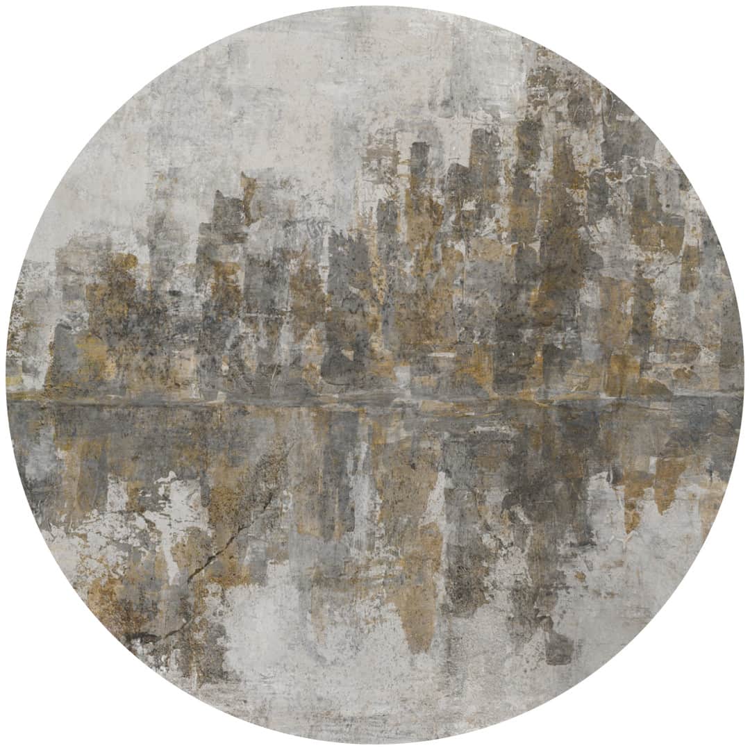 Papier peint cercle Urban Layer 4 – Rauv