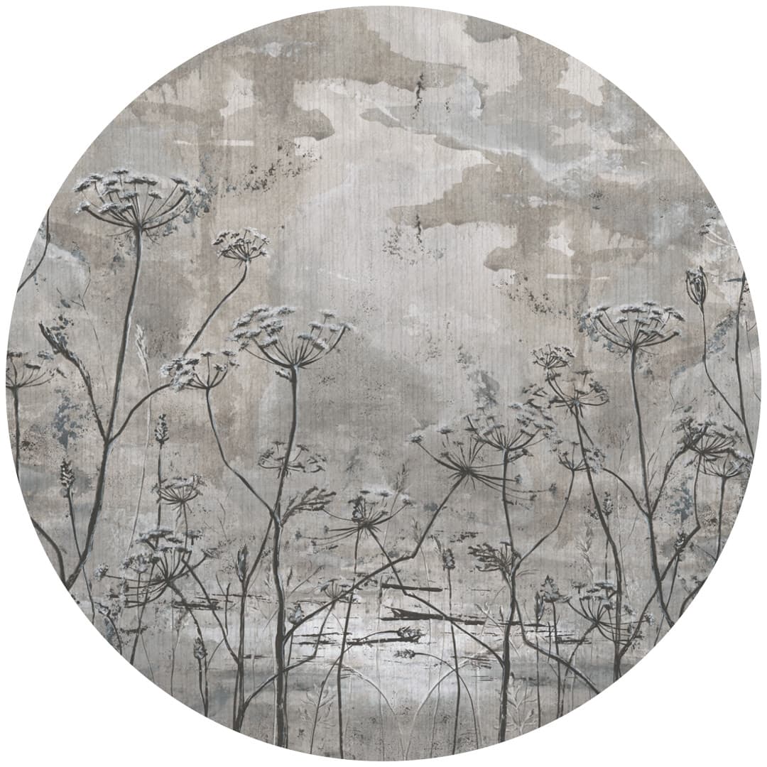 Papier peint cercle Velvet Dusk – Rauv