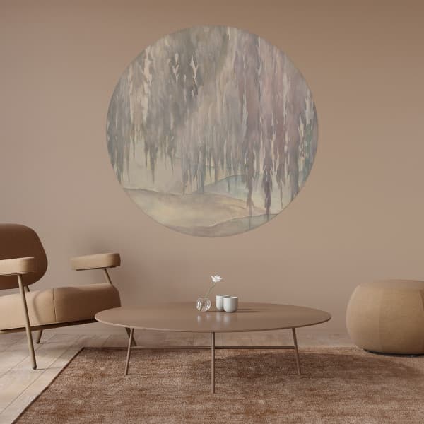 Papier peint cercle Willow
