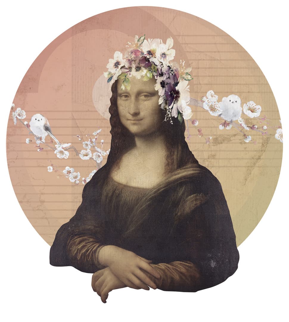 Wall sticker Monalisa