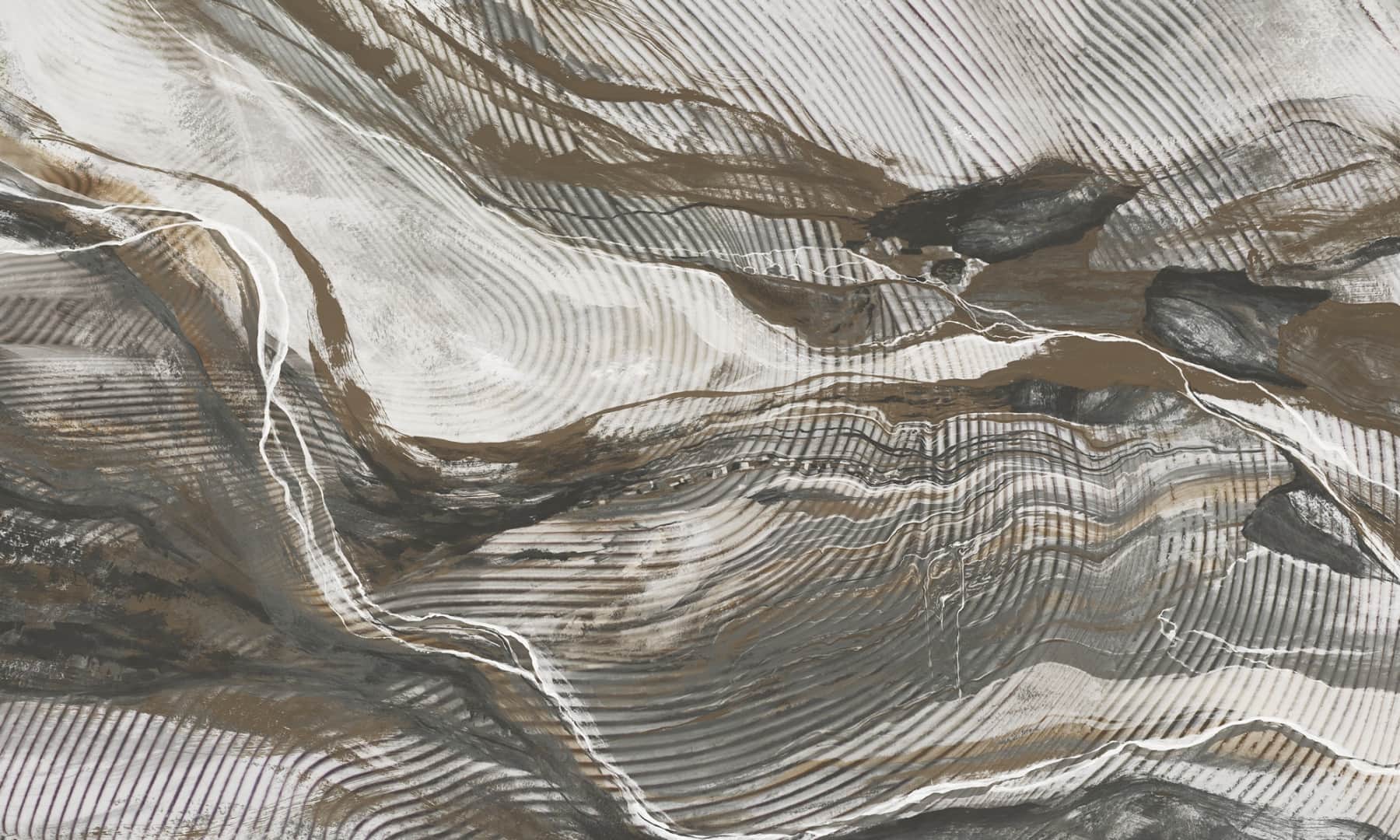 Wavy Lines 2 wallpaper