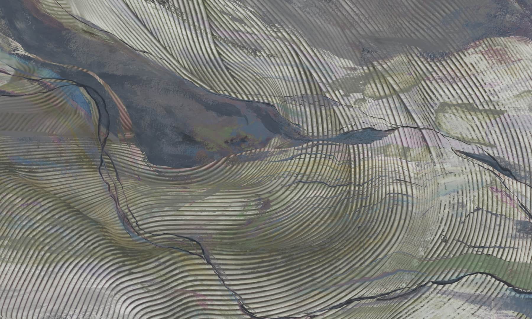 Papier peint Wavy Lines 2 – Rauv