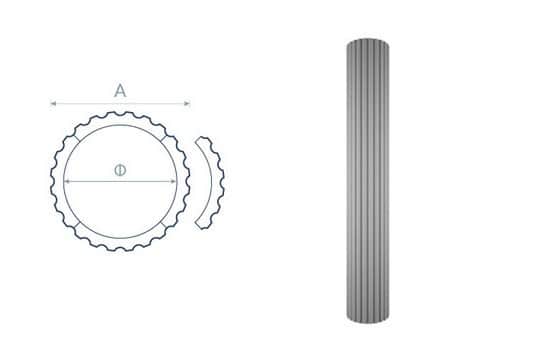 Noyau de colonne ondulé – WMB