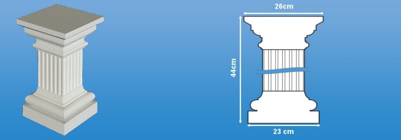 Decorative column K1
